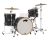 PDP Concept Classic Series 3-pc Maple Shell Pack - Ebony w/ Ebony Hoops