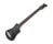 Hofner Deluxe Shorty Electric Travel Guitar w/ Gig Bag - Black