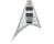 Jackson X Series Rhoads RRX24 - Snow White w/Black Pinstripes