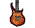 Sterling by Music Man MAJ270X Majesty 7 - Spalted Maple Blood Orange Burst