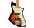 Fender Player Plus Active Meteora Bass - 3-Tone Sunburst w/ Maple FB
