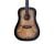 Washburn Deep Forest Burl Dreanought A/E Guitar - Black Fade