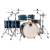 Mapex Armory Series Studioease 6-Pc Shell Pack Fast Toms - Blue Wave Burst