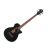Ibanez AEGB24EBKH Acoustic Electric Bass Guitar Black High Gloss