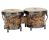 Open Box Latin Percussion Aspire Bongo Set Havana Café w/Brushed Nickel Hardware