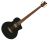 Ortega Guitars D8CE-5 Deep Series Medium Scale A/E Bass - Black