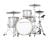 EFNOTE 7 Acoustic Designed Electronic Drum Set - White Sparkle