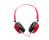 CAD MH100R Closed-back Studio Headphones - 40mm Drivers - Red