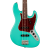 Used Fender American Vintage II 1966 Jazz Bass - Sea Foam Green w/ Rosewood FB