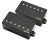 EMG 57/66 TW Dual Mode Active Pickup Set - Black