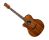 Luna High Tide Koa Grand Concert Cutaway Left Handed A/E Guitar - Open Box