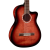 Cordoba Fusion 5 Nylon String Acoustic Electric-Guitar - Edge Burst - B-Stock