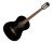 Fender CN-60S Nylon Acoustic Guitar - Black w/ Walnut FB