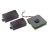 Fishman Fluence Modern Humbucker Set of 2 - Black Plastic + Rechargeable Battery Pack