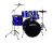 ddrum D2 5pc Drum Kit w/ Cymbals - Cobalt Blue