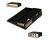 Friedman TOURPRO1317 Platinum Pedalboard w/1 Riser, Power Grid 10, Buffer Bay 6