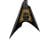 ESP E-II Arrow Burl Maple Electric Guitar - Nebula Black Burst - B-Stock