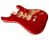 Used Fender Deluxe Series Stratocaster HSH Alder Body - Candy Apple Red