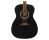Fender Monterey Standard A/E Guitar - Black Top w/ Walnut FB