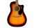 Fender FA-125CE Dreadnought A/E Guitar - Sunburst w/ Walnut FB