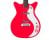 Danelectro '59 MOD NOS Electric Guitar - Red - Open Box
