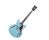 D'angelico Premier DC w/ Stop-Bar Tailpiece - Sky Blue - Factory Direct B-Stock
