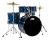 PDP Centerstage 5-Piece Drum Kit with Hardware, Cymbals & Throne - Royal Blue Sparkle