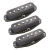 Fishman Fluence Greg Koch Signature Stratocaster Pickup Set - Black