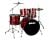 ddrum D2 5pc Drum Kit w/ Cymbals - Red Sparkle - Open Box