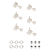 Fender ClassicGear Staggered Tuning Machine Set - Chrome