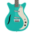 Danelectro 59 Vintage 12 String Electric Guitar - Dark Aqua