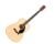 Fender CD-60S Dreadnought Acoustic Guitar - Natural w/ Walnut FB