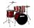 ddrum D2 5pc Drum Kit w/ Cymbals - Red Sparkle