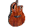 Ovation Celebrity Elite Plus CE44P-FKOA A/E Guitar - Figured Koa - Open Box