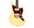 Fender American Performer Jazzmaster - Vintage White w/ Rosewood Fingerboard