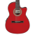 Ibanez GA35TCE Acoustic-Electric Nylon String Guitar - Sapphire Red High Gloss