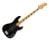 Squier Classic Vibe '70s Precision Bass - Black w/ Maple FB