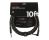 Fender Deluxe Series Instrument Cable Straight/Angle 10' - Black Tweed