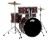 PDP Centerstage 5-Piece Drum Kit with Hardware, Cymbals & Throne - Ruby Red Sparkle