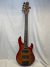 Sterling by Music Man StingRay 5 HH RAY35HH Spalted Maple - Blood Orange Burst - C-Stock