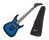 Jackson JS Series Dinky Minion JS1X - Metallic Blue Burst + Jackson Gig Bag