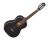 Ortega Guitars R221BK Family Series Nylon w/ Bag, Gloss Black