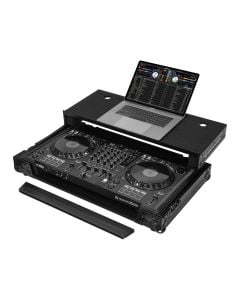 Odyssey FZGSDDJFLX6BL All Black Pioneer DDJ-FLX6 Glide Style Flight Case
