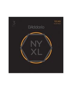 D'Addario NYXL1046 Regular Light NYXL Electric Guitar Strings - 3-Pack