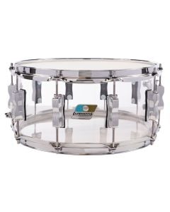 Ludwig Vistalite 6.5"x14" Snare Drum - Clear