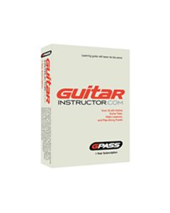 Guitar Instructor 1-Year G-Pass Subscription For GuitarInstructor.com (ProAudioStar.com)