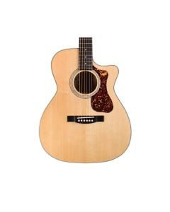 Guild OM-140CE 100 All Solid OM Natural Gloss w/Premium Gig Bag