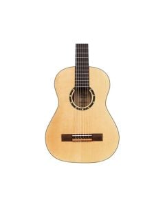 Ortega Guitars R121-1/2 Family Series 1/2 Size Nylon Classical Guitar