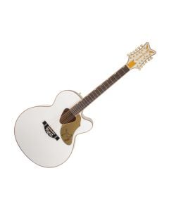 Gretsch G5022CWFE-12 Falcon 12-String Jumbo A/E Guitar - White