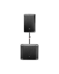 JBL SRX812P + SRX818SP + Pole